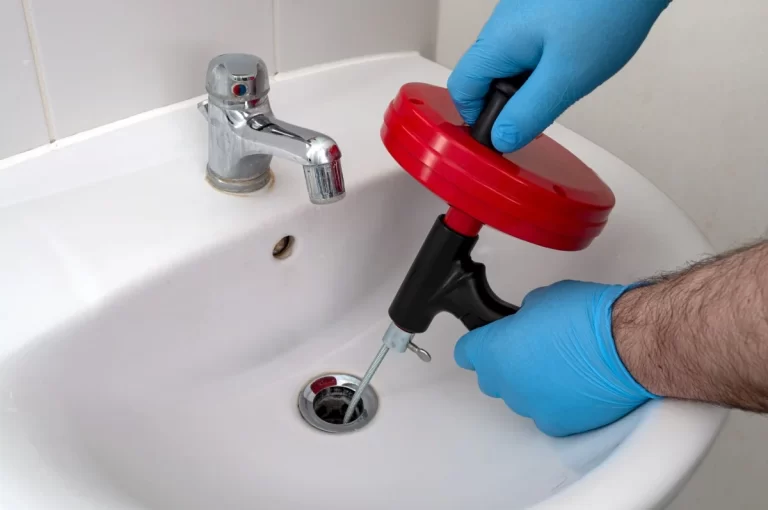 Unclogging a Sink Drain